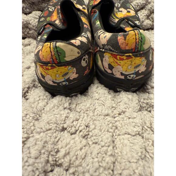 Vans x Disney Toy Story Sid's Mutant Toy Classic Slip-On Shoes Black M 7 W 8.5 - Picture 3 of 7